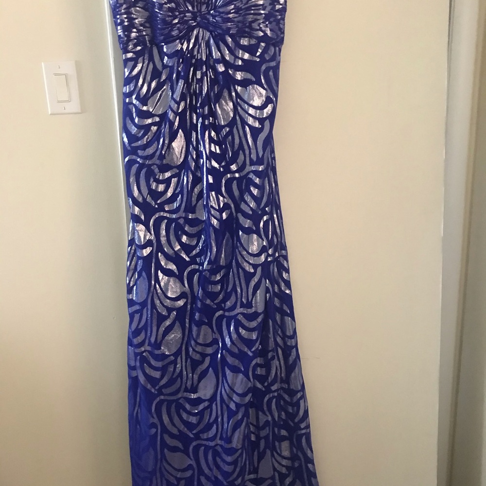 Beaded Designed Prom or Evening Gown.
